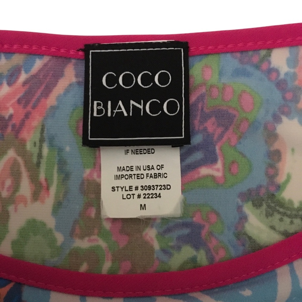 Coco Bianca Colorful Top - Picture 4 of 5